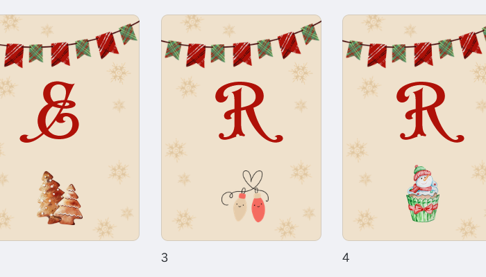 Gazetka Merry Christmas Napis