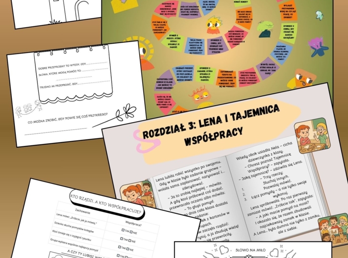 Bajki Terapeutyczne dla dzieci z zadaniami 1-3