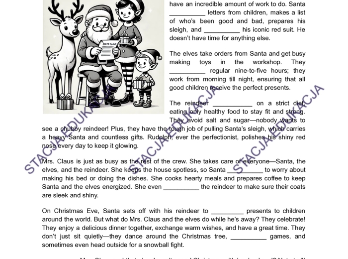 Christmas Challenge - klasa 6