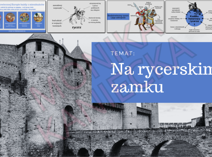 Na rycerskim zamku - prezentacja historia klasa 5