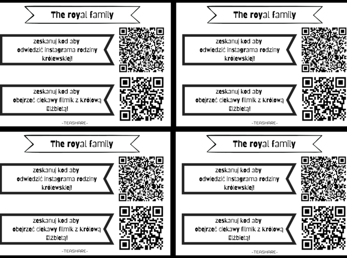 The Royal Family oraz The White House - wklejki