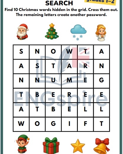 CHRISTMAS ESCAPE ROOM DLA KLAS 1-3