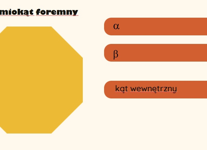 Wielokąty foremne - prezentacja