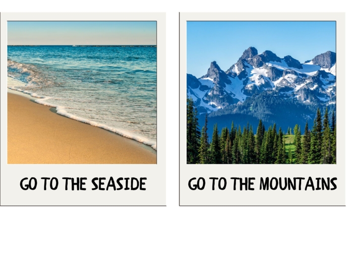 SUMMER gazetka/napis/wakacyjne czynności