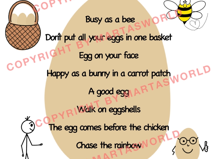 Easter Idioms