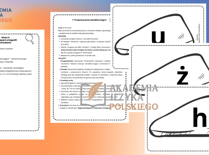 Ortografia - powtórzenie - klasa 4. Metody aktywizujące. Hospitacja