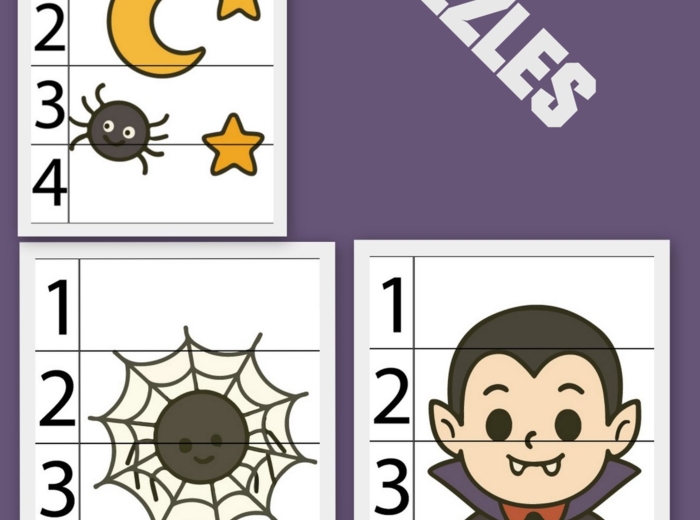 Karty pracy i aktywności na HALLOWEEN - pdf plus jpg! a4 do druku