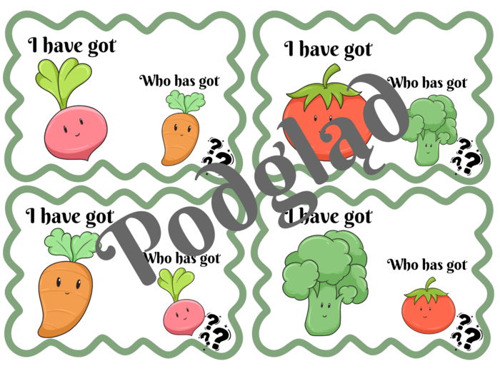 I have got, who has got?