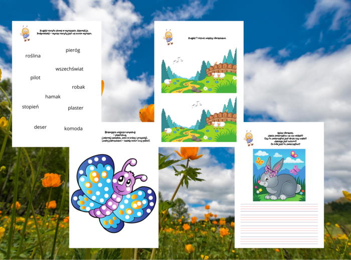 ☀️☀️☀️ WIOSENNE ZADANIA DLA DZIECI MŁODSZYCH kl. 1-3 ☀️☀️☀️ Terapia Dysleksji