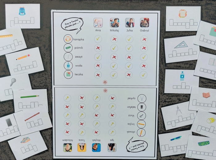 Co masz w plecaku? Ćwiczymy pisanie i czytanie po polsku! (polski dla obcokrajowców)