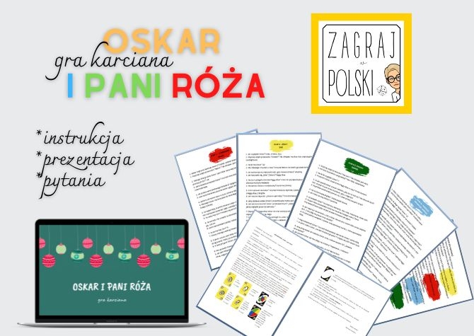 Gra karciana - "Oskar i pani Róża"