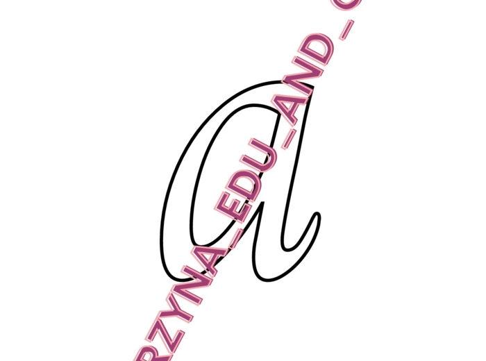 Szablon liter - charm - małe