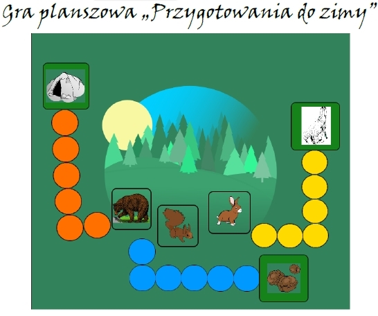 Przygotowania do zimy – Gra planszowa