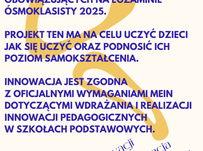 Lekturowa innowacja pedagogiczna z języka polskiego