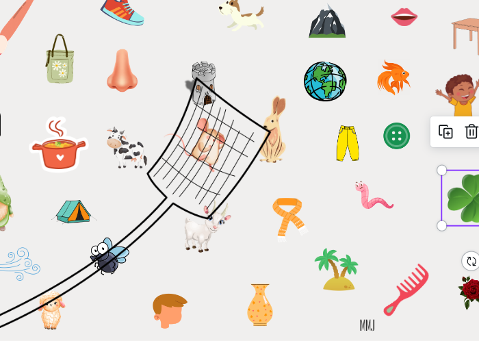 Rymy - rozwijanie zasobu słownictwa z j. niemieckiego - gry i zabawy językowe