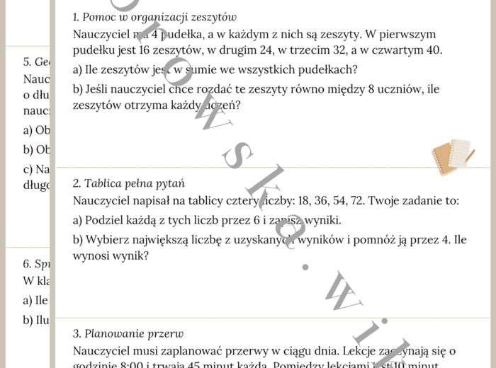 Dzień Nauczyciela - Misja Matematyczna