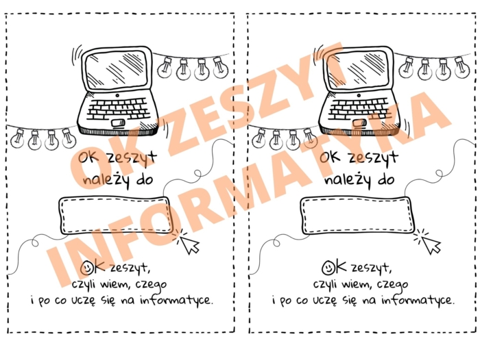 OK_zeszyt strona tytułowa - informatyka