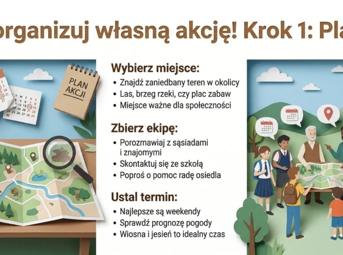 Sprzątanie Świata - Ekologia (gazetka szkolna/prezentacja)