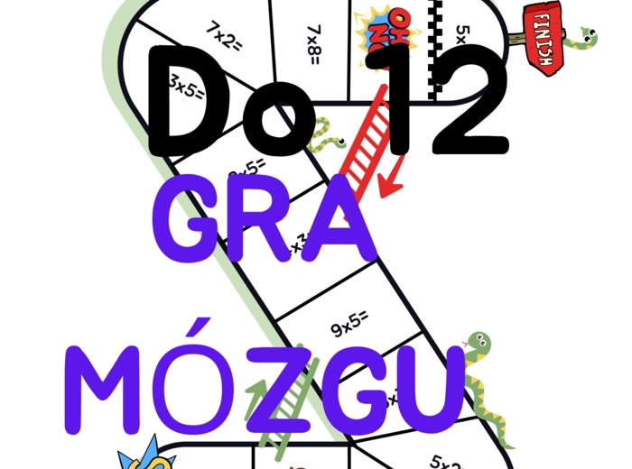 Dzień tabliczki mnożenia. MNOŻENIE DO 12 Karta pracy 29 stron