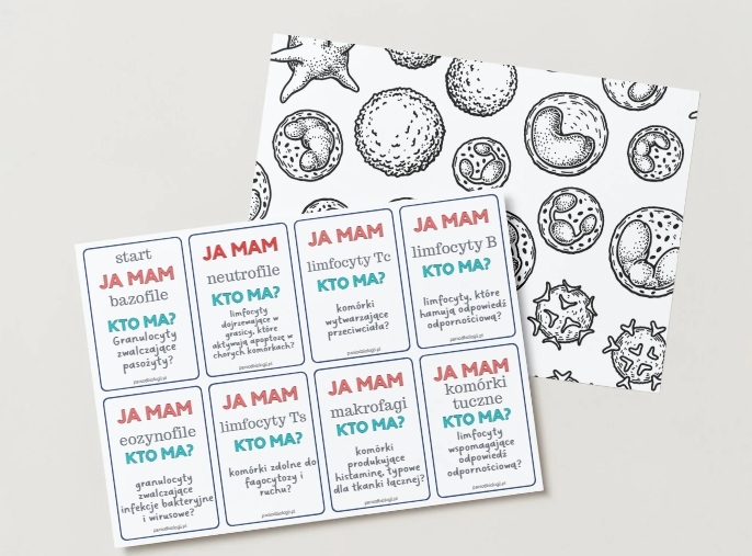 Ja mam, kto ma - powtórka układ odpornościowy LICEUM