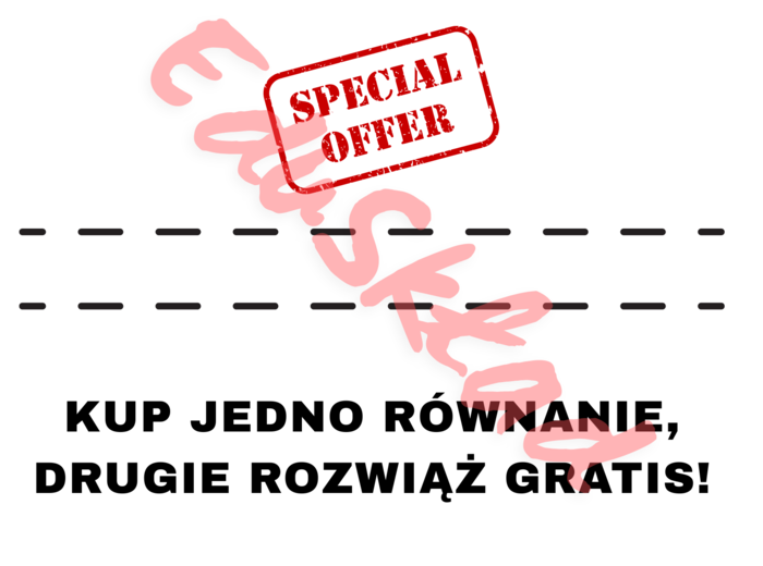 ⭐ Matematyczny Black Friday – zestaw humorystycznych plakatów do dekoracji szkoły!