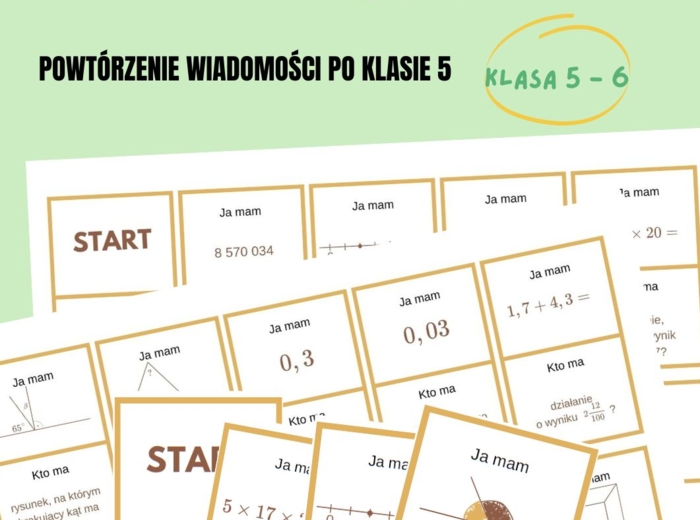 Ja mam..., kto ma....? Klasa 6, powtórzenie wiadomości z klasy 5