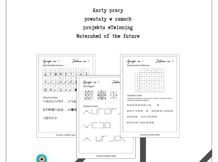 Karta pracy - Oszczędzanie wody - odszyfrowywanie haseł + robot Dash