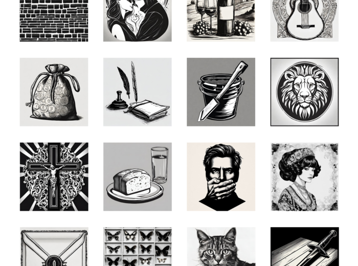 Plansze skojarzeniowe do lektur klas 7-8 .