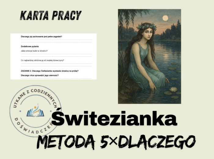 KARTA PRACY – ŚWITEZIANKA  Metoda 5×DLACZEGO