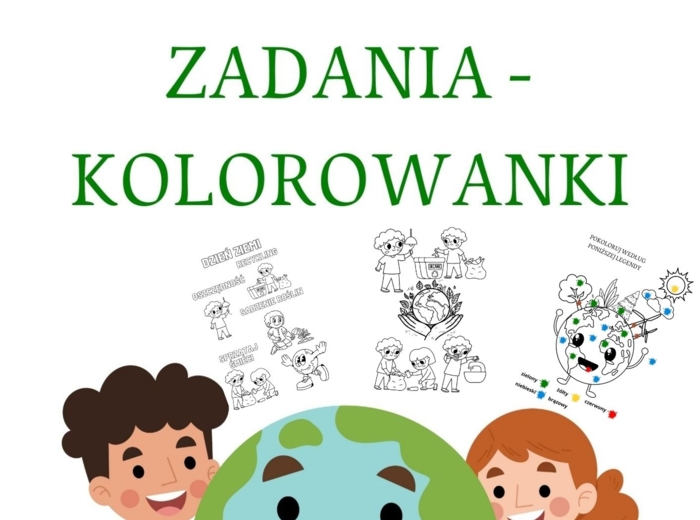 DZIEŃ ZIEMI - ZADANIA I KOLOROWANKI
