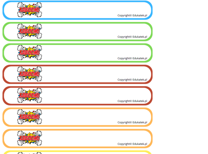KABOOM TUS – rozwijaj emocje i umiejętności społeczne