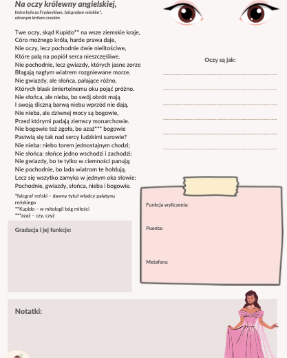 Barok – wiersze barokowe, marinizm, koncept (myślownik)