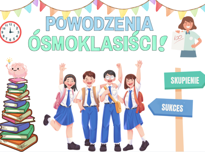 Egzamin bez stresu! – Kolorowa dekoracja wspierająca uczniów ❤️ Zestaw XXL – aż 57 stron do druku!