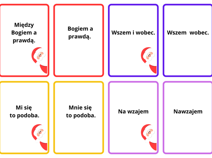 Pakiet, Super nauczyciel, 64 karty- poprawność językowa, 64 karty- integracja klasy, Pomysłownik