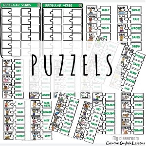 IRREGULAR VERBS - PAKIET - CZASOWNIKI NIEREGULARNE