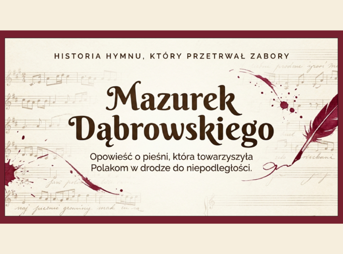 🏫MAZUREK DĄBROWSKIEGO - prezentacja - 18 slajdów