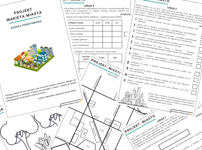 Projekt: makieta miasta