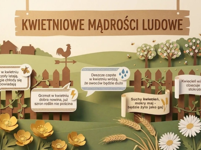 Kwiecień - gazetka/prezentacja/20 plansz