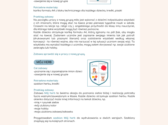 30 GIER I ZABAW DLA CAŁEJ KLASY