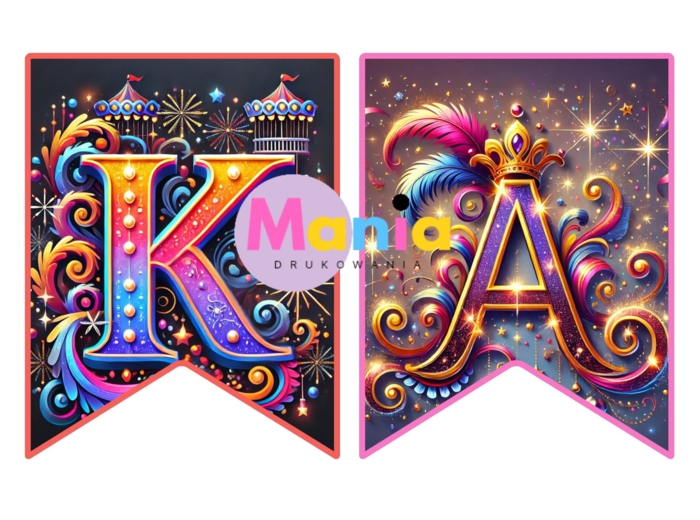 Karnawał/ Bal Karnawałowy - banery i ozdoby sali