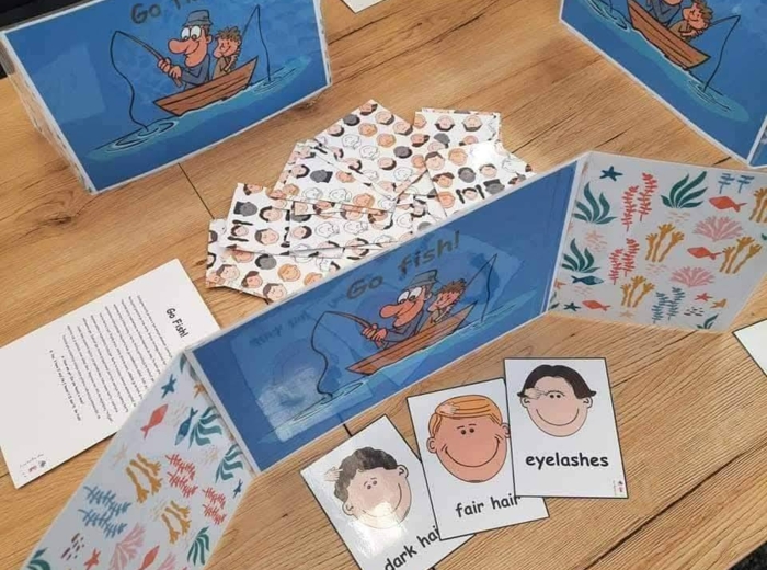 Describing faces games