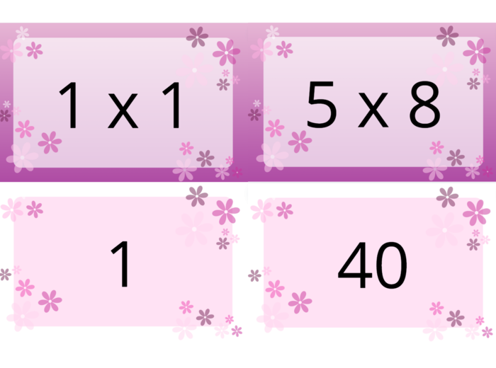 Fiszki - Tabliczka Mnożenia do 100