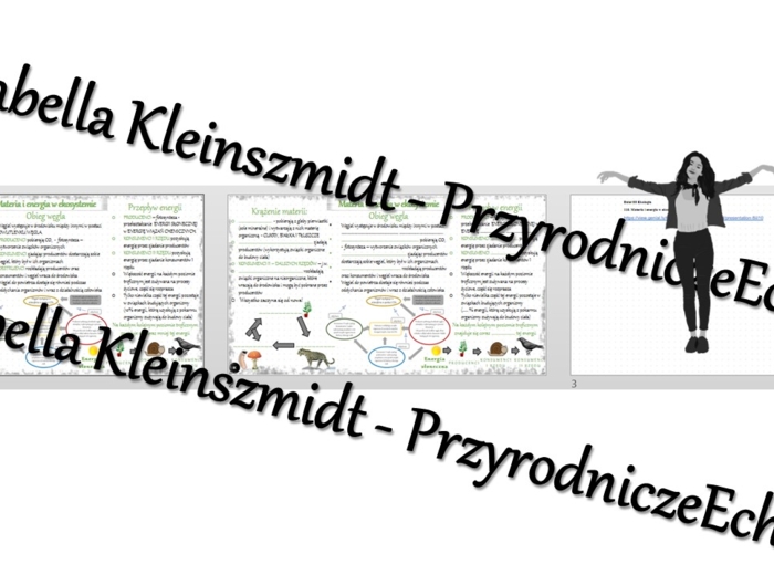 Minizestaw na temat „Materia i energia w ekosystemie” – sketchnotka + karta pracy w power point + gratisowy link do prezentacji multimedialnej niekomercyjnej wykonanej w genial.ly do indywidualnego pobrania i użycia do celów niekomercyjnych. Biologia 8, 