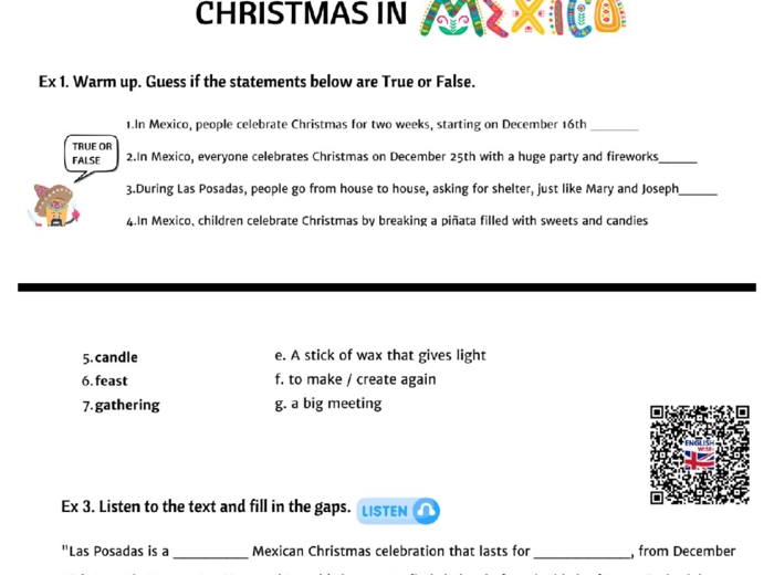 Christmas around the world. LAS POSADAS. Boże Narodzenie w Meksyku.