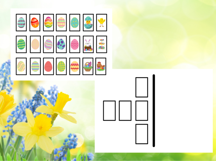 Układanki lustrzane WIOSENNE I WIELKANOCNE