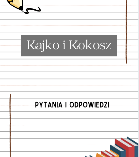 Kajko i Kokosz – Karty z Pytaniami i Odpowiedziami | Świetna Pomoc Edukacyjna do Lektury
