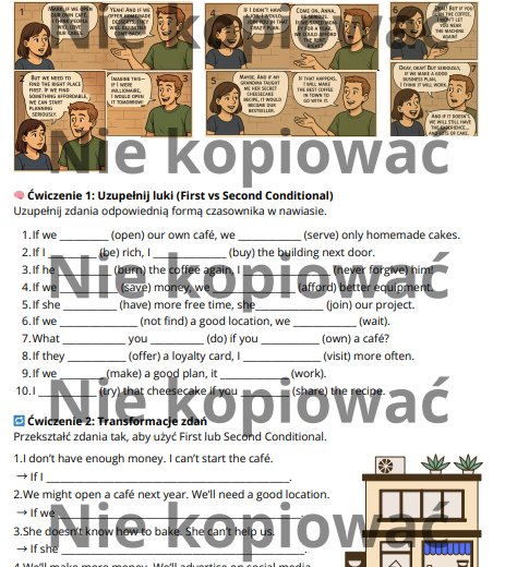 Karta Pracy: "Dream Café – Talking About Possibilities"