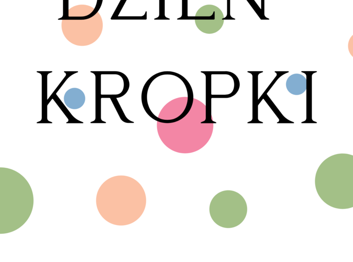 Dzień Kropki - napis