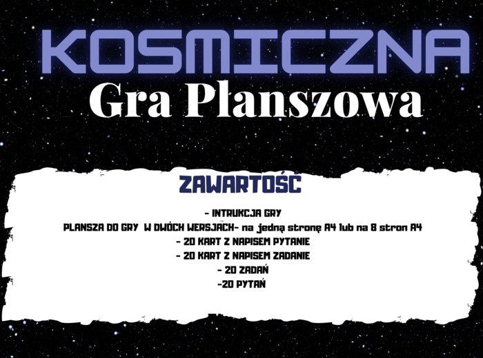 Kosmiczna Gra Planszowa - KOSMOS