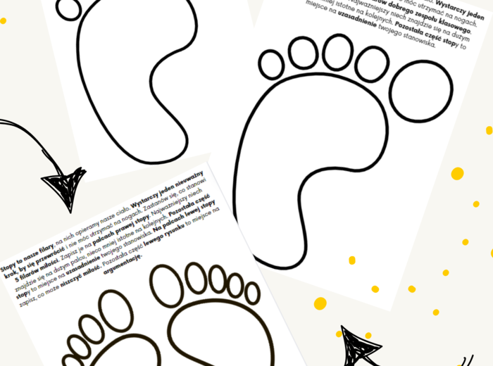 Wielka stopa - karty pracy